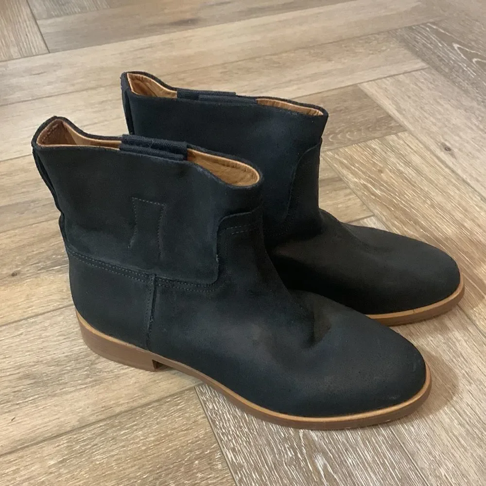 Rag & Bone Holly Suede Flat Ankle Boots